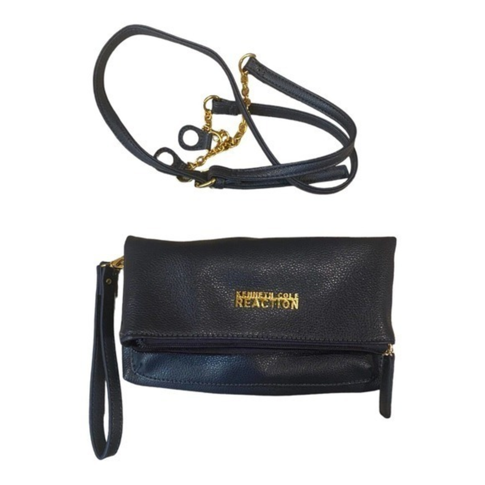 Kenneth Cole Reaction Navy Blue Crossbody/ Wristlet